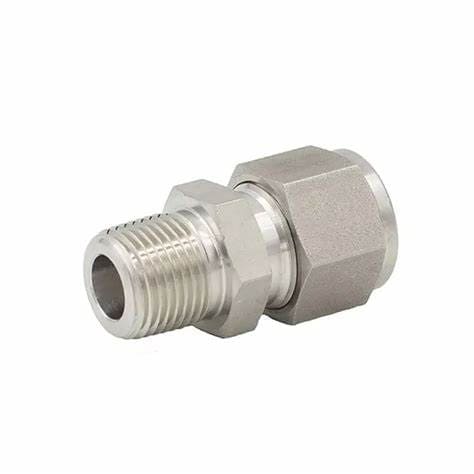 Stainless Steel 202 Double Ferrule Fittings